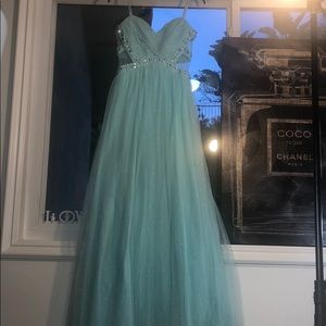 Cinderella prom dress.